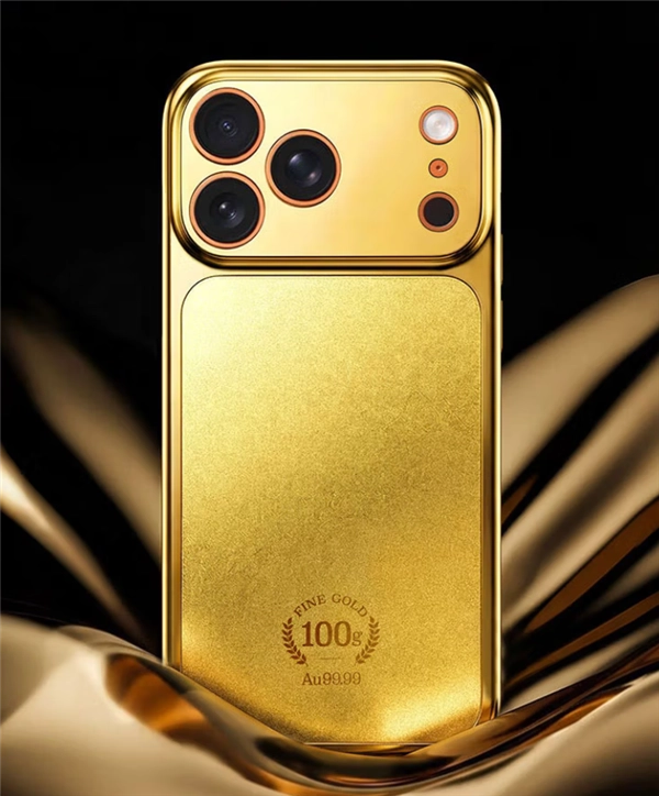 京东上架的黄金手机壳最低11299元且已售罄！内置足金9999金片