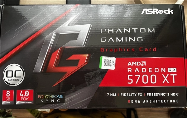 仅用35元在二手店捡到RX5700XT！简单打理后就能正常使用