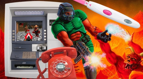 继验孕棒、跑步机之后，高压锅也能用来运行《毁灭战士》了！