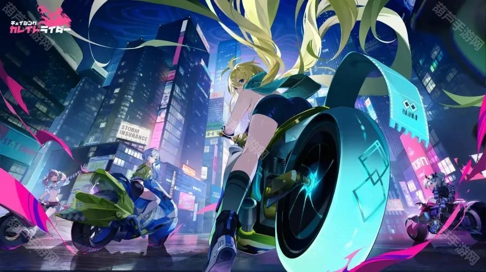 机车与美少女题材新作《代号RIDER》预告影片正式公开同步开启事前登录及β封测招募活动