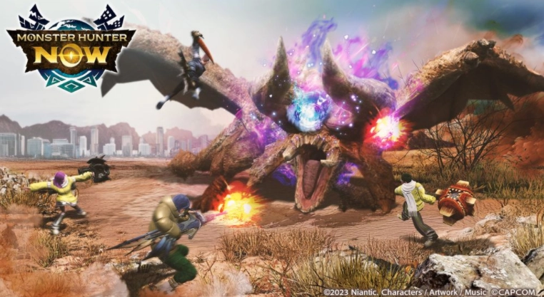 《MonsterHunterNow》次元突变角龙即将登场用角龙素材打造的武器可开展风格强化