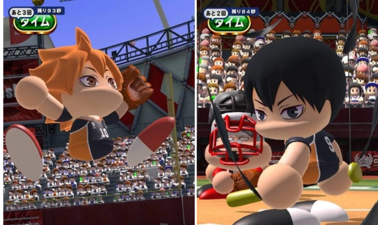 《实况野球》手游与《排球少年!!》联动活动正式开启乌野高中及音驹高中排球社成员加盟参战