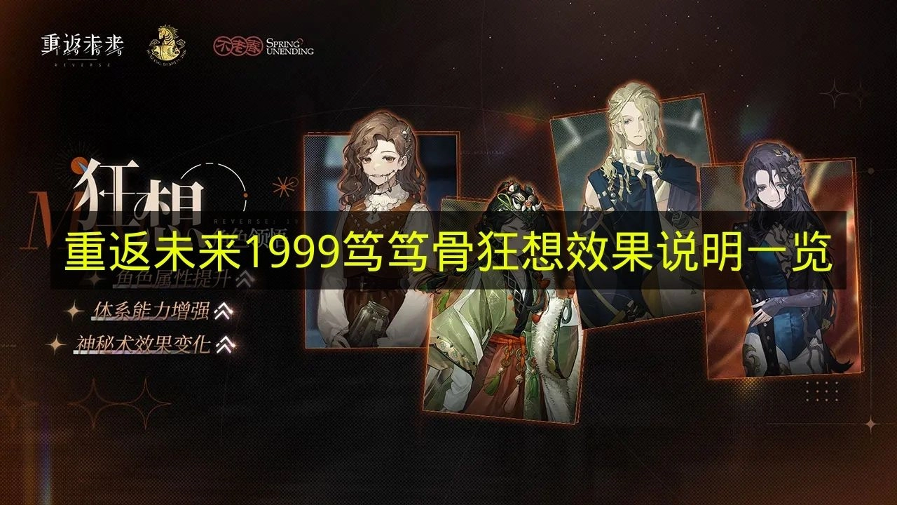 《重返未来1999》笃笃骨狂想效果详情整理