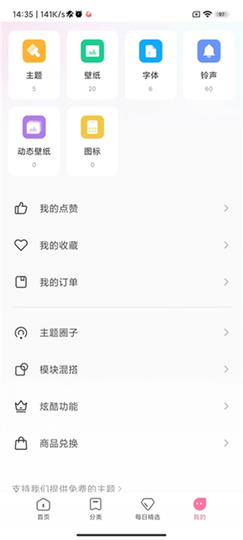小米主题壁纸国际服主题管理入口图