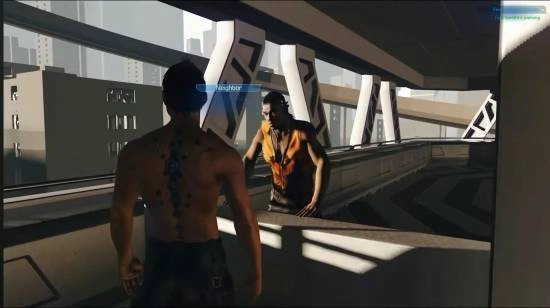 博主放出《赛博朋克2077》早期测试视频呈现第三人称视角