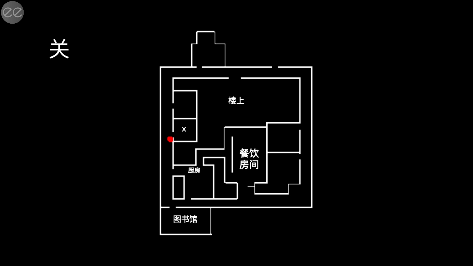 恐怖小丑游戏宅邸内场景截图