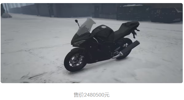 长崎信努比摩托车展示图