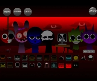 節(jié)奏盒子Sprunki簡(jiǎn)筆畫(huà)版圖3