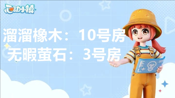 1月28日心动小镇里溜溜橡木与无暇荧石的具体位置