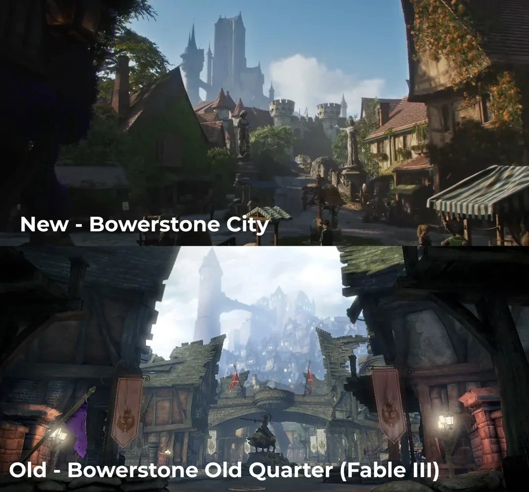 《神鬼寓言》新作与前几作场景对比：游戏迎来大进化