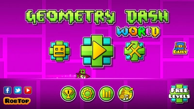 几何冲刺世界游戏绿色版