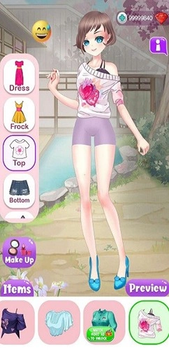 動(dòng)漫少女裝扮泳裝版圖3