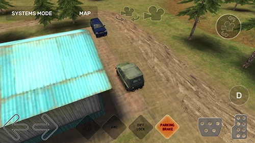 卡车司机泥泞山路(2)