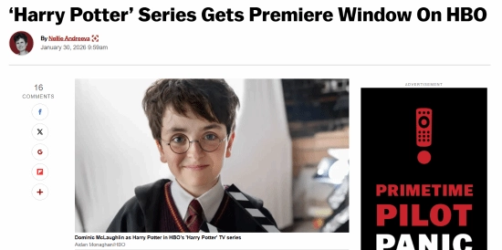 剧版《哈利波特》确定2027年初开播！全新“铁三角”能否延续经典魅力？