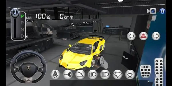 3D驾驶教室竞技比赛场景
