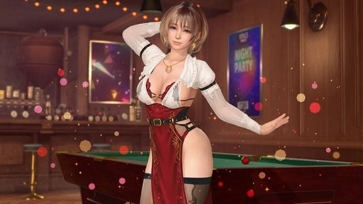 梅格在《维纳斯璀璨假期：死或生Xtreme》中的新款服装