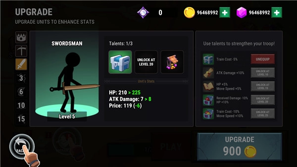 火柴人战争王座之战安卓官方版图2