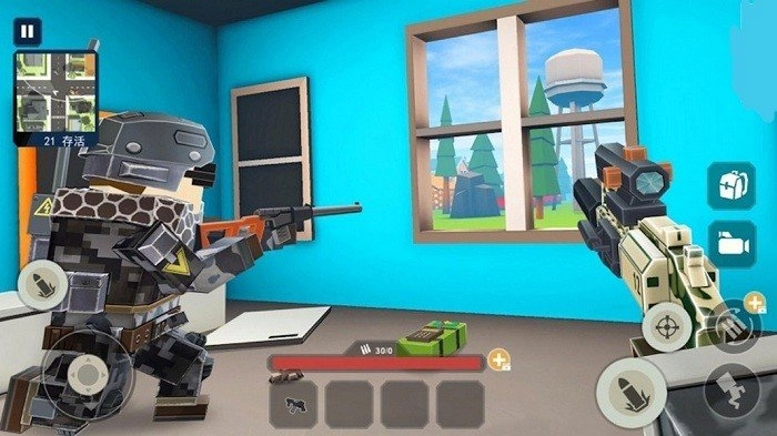 我的吃鸡世界正版图1