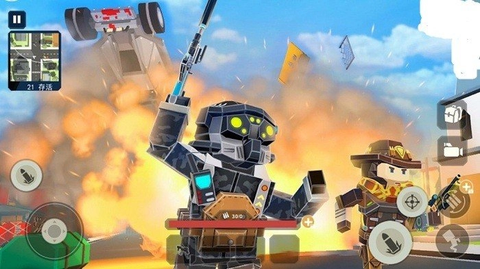 我的吃鸡世界正版图4