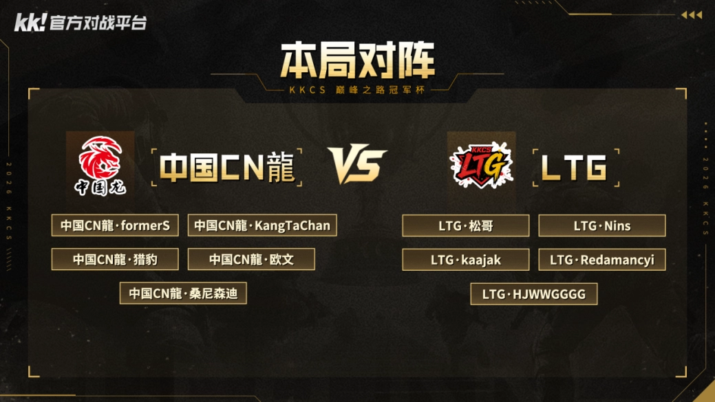 KKCS冠军杯八强赛火热进行中！中国CN龍战队成功晋级