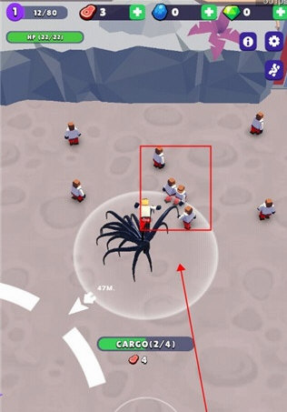 超级毒液吞噬人类操作示意图