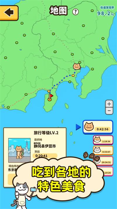 爱旅行的小猫咪截图0