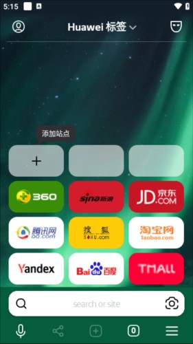 俄罗斯引擎浏览器5