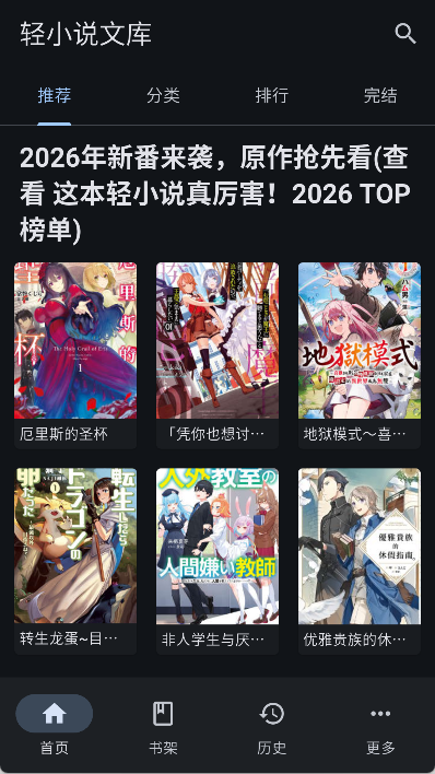 wild轻小说截图2