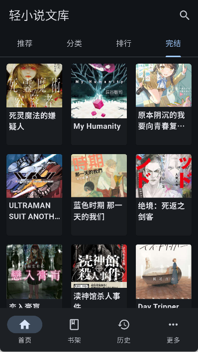 wild轻小说截图3