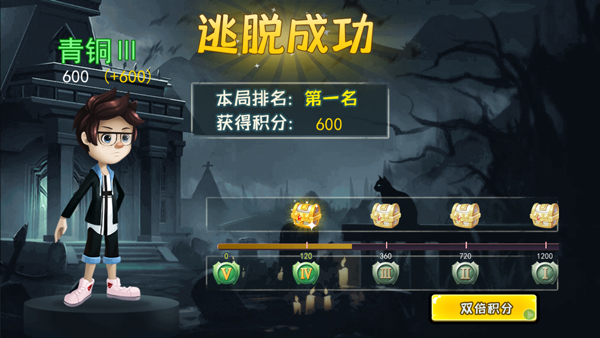 躲藏者打开逃生门逃离画面