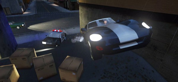 GTA5桥梁安全通过操作示意图
