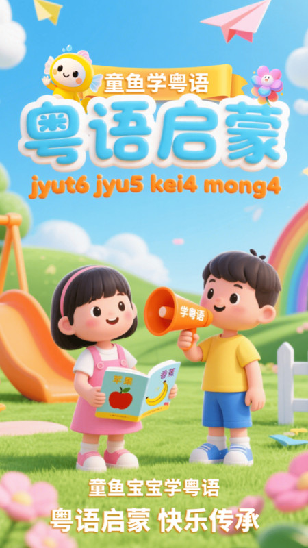 宝宝学粤语1