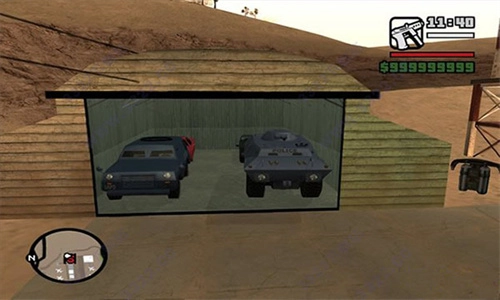 侠盗猎车手圣安地列斯手游版图2