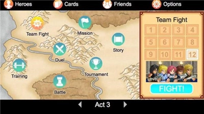 英雄大作战X全英雄999卡牌版(1)