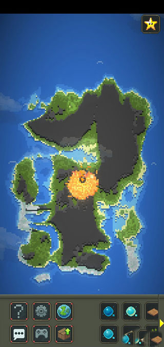 启用生成岛屿功能界面