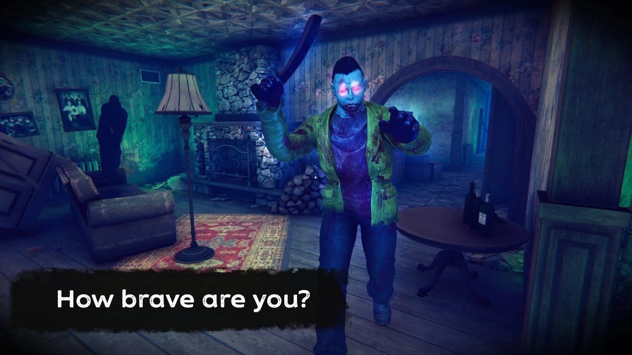 可怕的杀手逃离邪恶之屋