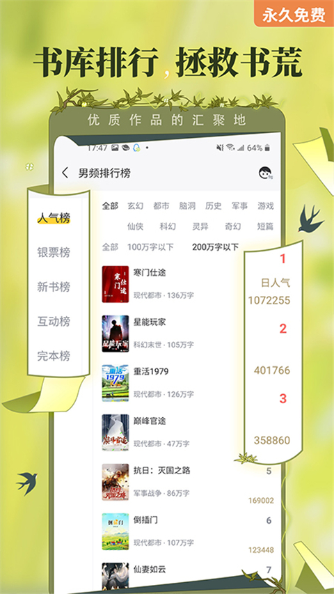 塔读小说安卓版截图0