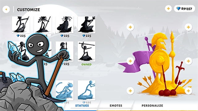 火柴人战争遗产3功能菜单版