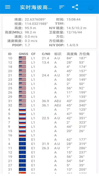 卫星高清地图截图