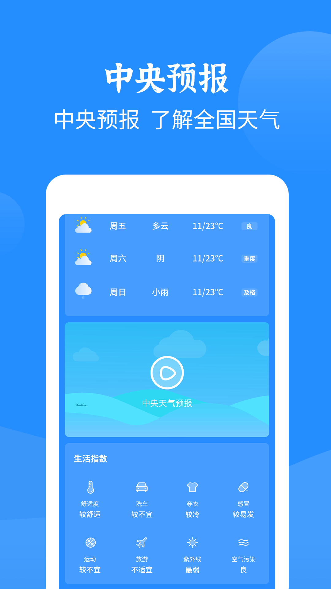智慧天气截图0