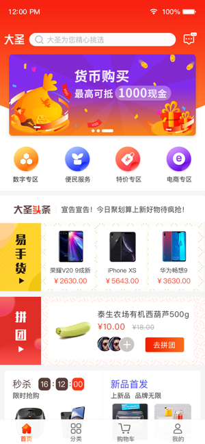 大圣电商截图0