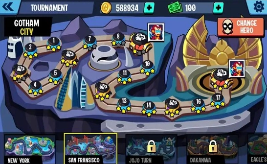 火柴人勇士超级暗影格斗(2)