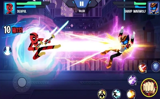 火柴人勇士超级暗影格斗(3)