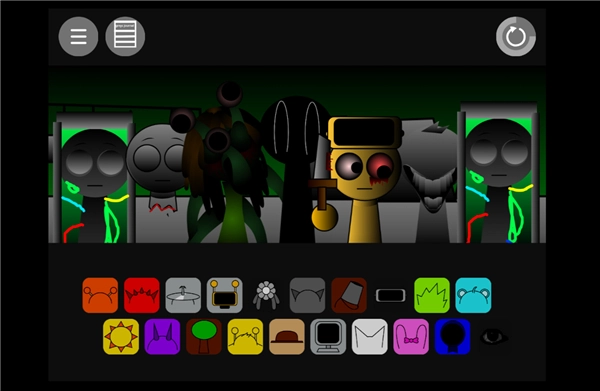 节奏盒子Sprunki感染实验版图3