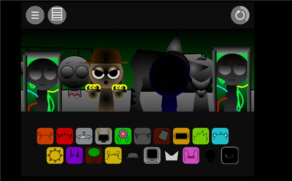 节奏盒子Sprunki感染实验版图1