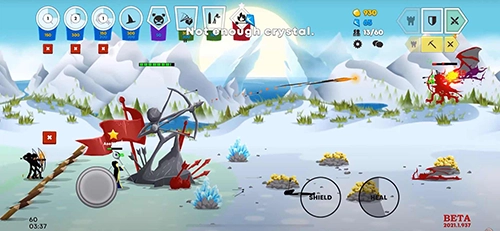 火柴人战争遗产3召唤人物菜单通用版