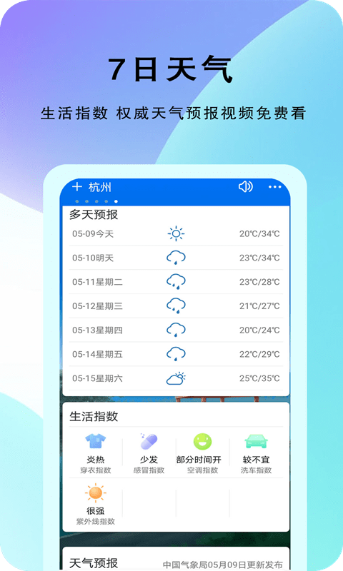 农谚天气截图