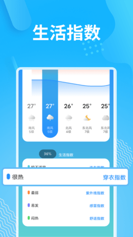 雪道惬意好天气截图