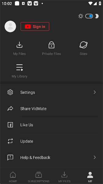 vidmate截图