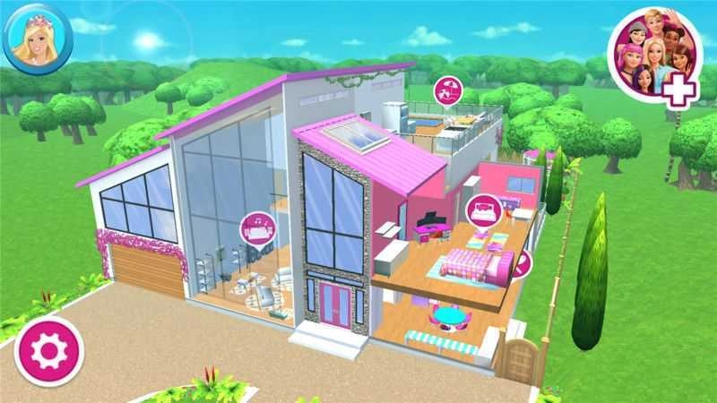 芭比梦幻屋游戏正版图1